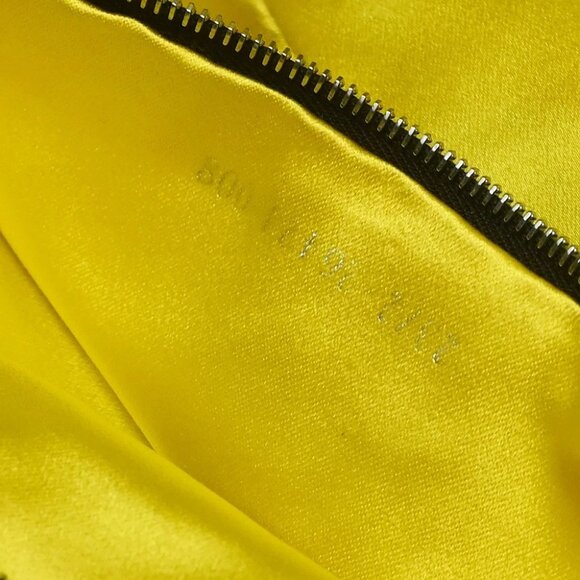 Fendi Navy Denim Beaded Baguette Handbag - Picture 9 of 10